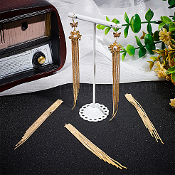 10Pcs Brass Chain Tassel Big Pendants&nbsp;KK-BBC0009-92