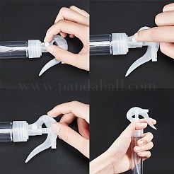 DIY化粧品保管容器キット  ペット用のプラスチック製携帯用スプレーボトルとプラスチック製漏斗ホッパー付き  ミックスカラー  21.6x2.8cm  容量：35ミリリットル  6個/セット&nbsp;DIY-BC0011-51