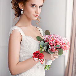 2PCS Silk Wrist Corsage&nbsp;AJEW-CP0001-51A