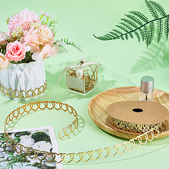 Polyester Heart Ribbon&nbsp;DIY-WH20048-086D