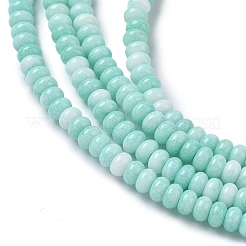 Ombre Effect Dyed Glass Beads Strands&nbsp;X-GLAA-C043-01J