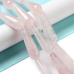 Natural Rose Quartz Beads Strands&nbsp;G-P528-H02-01
