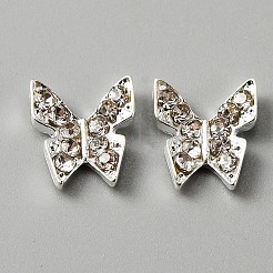 Alloy Rhinestone Cabochons&nbsp;MRMJ-WH0081-32S