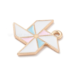 Alloy Enamel Pendants&nbsp;ENAM-A008-24KCG