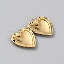 316 Surgical Stainless Steel Locket Pendants&nbsp;STAS-WH0044-75G