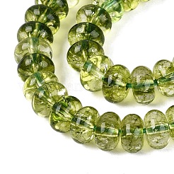 Crackle Transparent Glass Beads Strands&nbsp;GLAA-N074-02A-13