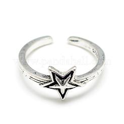 Adjustable Alloy Cuff Finger Rings&nbsp;RJEW-S038-035