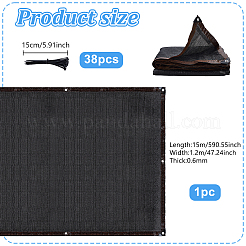 Polyethylene Sunshade Net&nbsp;AJEW-WH0481-591