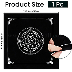1Pc Velvet Tarot Tablecloth for Divination&nbsp;AJEW-CN0007-59