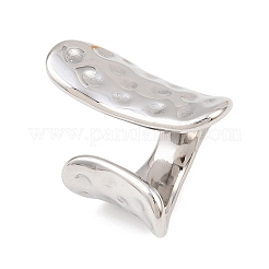 304 Stainless Steel Cuff Open Rings&nbsp;LS-RJEW-D336-02P