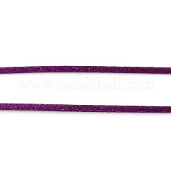 Nylon Satin Rattail Cords&nbsp;NWIR-R025-1.0mm-1904