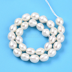Natural Cultured Freshwater Pearl Beads Strands&nbsp;PEAR-N012-05X
