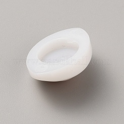プラスチック人形クラフトの目  中空の眼球  おもちゃの DIY アクセサリー用  オーバル  チョコレート  14x19x7.5mm  内径：10mm&nbsp;FIND-WH0427-31B-03