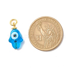 Handmade Evil Eye Lampwork Pendants&nbsp;PALLOY-JF01689