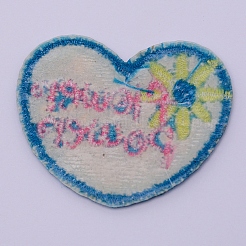 Computerized Embroidery Cloth Iron on/Sew on Patches&nbsp;DIY-TAC0008-15