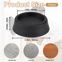 Silicone Washing Machine Leg Pad&nbsp;AJEW-WH0410-138