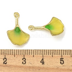 Rack Plating Alloy Enamel Pendants&nbsp;FIND-M033-25G