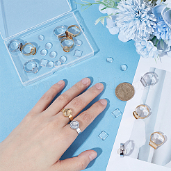 DIY Adjustable Rings Making Kits&nbsp;DIY-UN0007-83