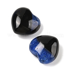 Natural Agate(Dyed & Heated) Heart Palm Stone&nbsp;G-Q021-04E