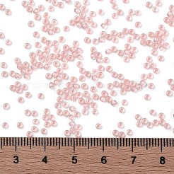 TOHOラウンドシードビーズ  日本製シードビーズ  （191)つの柔らかいピンクの裏地付きクリスタル  11/0  2.2mm  穴：0.8mm  約1110PCS /ボトル  10 G /ボトル&nbsp;SEED-JPTR11-0191
