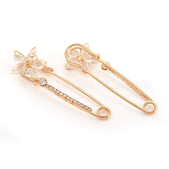 Rack Plating Iron Safety Brooch&nbsp;JEWB-G007-01LG