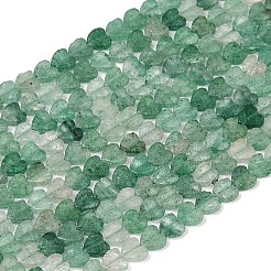 Natural Green Strawberry Quartz Beads Strands&nbsp;G-M403-A44-02