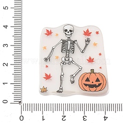 Halloween Luminous Printed Transparent Acrylic Pendants&nbsp;OACR-B055-01A
