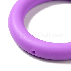 シリコンビーズ  リング  ミディアム蘭  65x10mm  穴：3mm&nbsp;SIL-Z010-03C