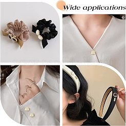 60Pcs 2 Colors 1-Hole Alloy Shank Button&nbsp;BUTT-OC0001-28