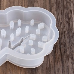 DIYキャンドルモールド  ジェッソ樹脂鋳造金型  ツリー  139x94x22mm&nbsp;LS-DIY-K073-39A