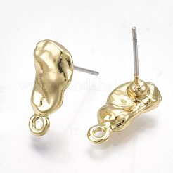 Alloy Stud Earring Findings&nbsp;PALLOY-T065-34