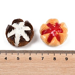 Opaque Resin Imitation Food Cabochons&nbsp;CRES-T027-06M