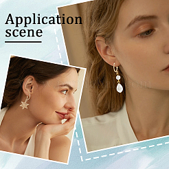 24Pc 304 Stainless Steel Stud Earring Findings&nbsp;STAS-SC0009-56