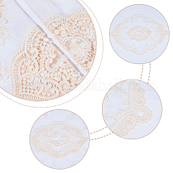 Polyester Lace Embroidery Table Mats&nbsp;AJEW-WH0413-78