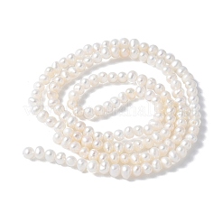 Natural Cultured Freshwater Pearl Beads Strands&nbsp;PEAR-I007-07G-01A