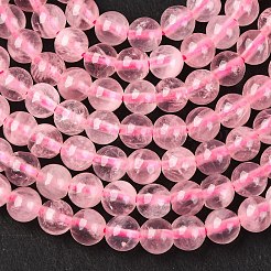 Natural Madagascar Rose Quartz Beads Strads&nbsp;X-G-D655-4mm