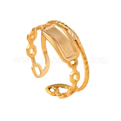 201 Stainless Steel Cuff Open Rings&nbsp;FS-WGB97AB-02