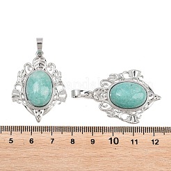 Natural Amazonite Pendants&nbsp;G-A315-07P