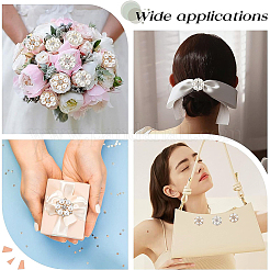 24Pcs 2 Colors Alloy Rhinestone Cabochons&nbsp;FIND-BC0003-36