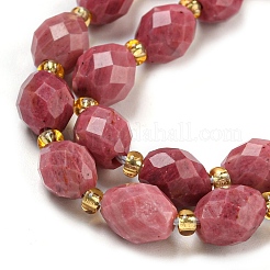 Natural Rhodonite Beads Strands&nbsp;G-N342-55