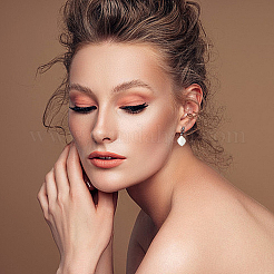 8Pcs 2 Styles Natural Shell Petaline Charms&nbsp;SHEL-GO0001-11