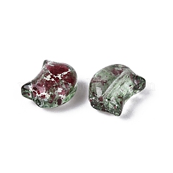 Picasso Transparent Glass Beads&nbsp;SEED-N012-07G