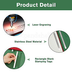 Stainless Steel Bookmarks&nbsp;AJEW-HS0001-32B