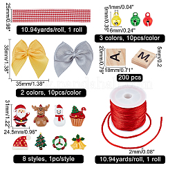 DIY Christmas Theme Jewelry Making Kits&nbsp;DIY-CA0002-79