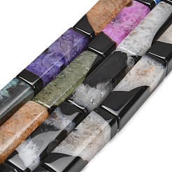 Natural Agate Beads Strands&nbsp;GG-L001-H01-01A