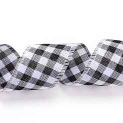 Polyester Imitation Linen Ribbon&nbsp;OCOR-G007-02A