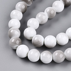 Baking Paint Glass Beads Strands&nbsp;DGLA-N013-10mm-01