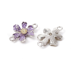 8Pcs 4 Colors Alloy Enamel Connector Charms&nbsp;FIND-YW0003-74