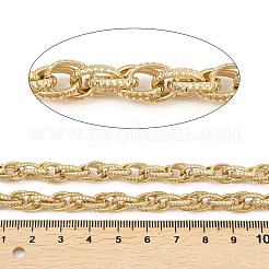304 Stainless Steel Textured Rope Chains&nbsp;CHS-C022-03G