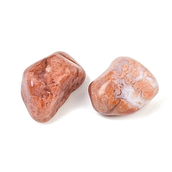 天然ピンクアゲートビーズ  タンブルストーン  ナゲット  穴なし/ドリルなし  花瓶フィラーの宝石  15~23x18~28x6~21mm&nbsp;GG-CBAD0F6-A11-01